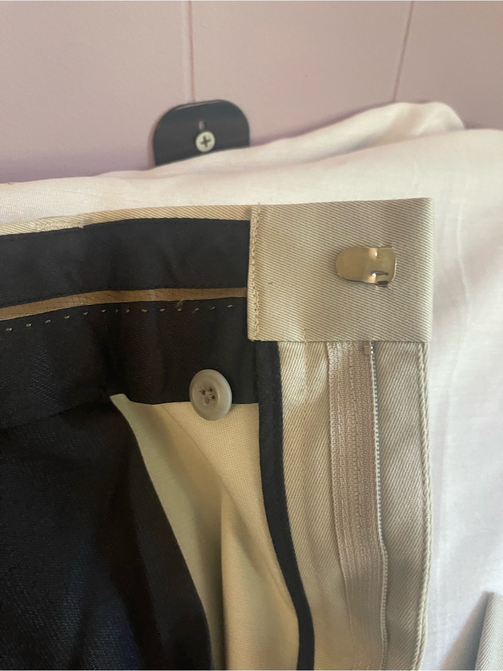 Axist Men’s Chinos - Light Khaki No -Iron - Picture 8 of 16